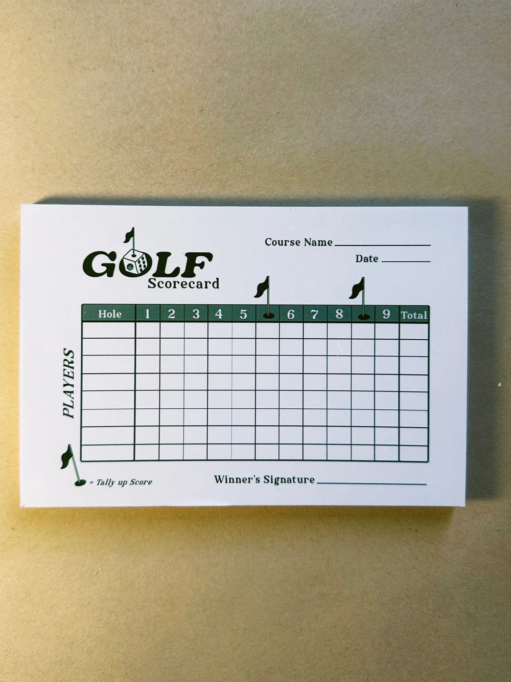 Scorecard Refill