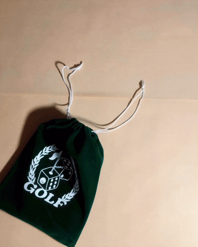 Golf Dice Game Set